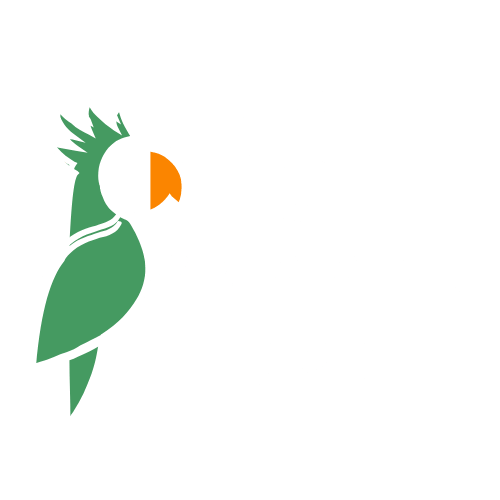 ParrotCry Logo White